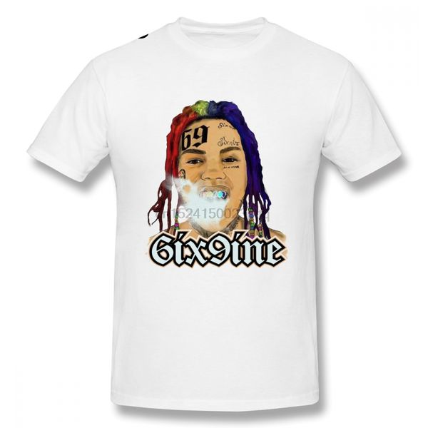 

boy 6ix9ine t shirt casual new arrival t shirt s-5xl short sleeve sport hooded sweatshirt hoodie