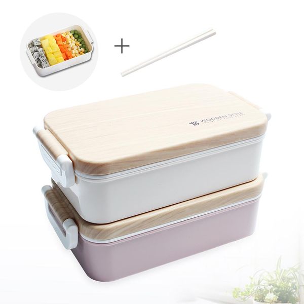 

японский lunch box wood bento box контейнеры для пищевых продуктов микроволновая печь pp lunch box детская школа обед конусностей para comid