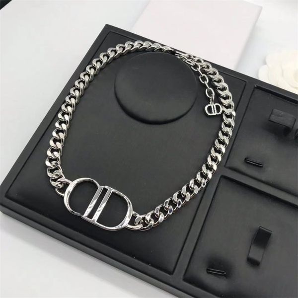 

alphabet new necklace female red exaggerated hip hop bracelet, Silver