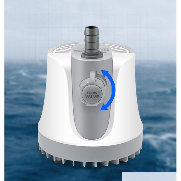 

35w aquarium submersible pump 2000l/h flow adjustable water pump 220v for tank pond fountain gxjb7