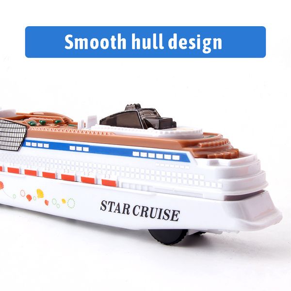 

and aircraft carrier yacht simulation 24cm light inertial sound effects boy child toy ship model