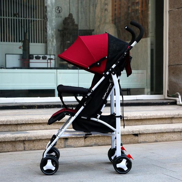 

2020 new baby stroller foldable baby stroller can sit, lie down, light umbrella car, proof, four seasons cotton pad1