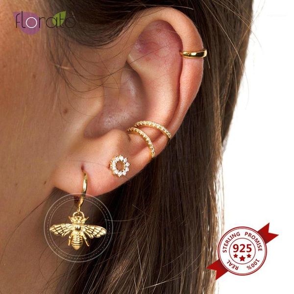 

new arrival 925 sterling silver small hoop earrings women gold silver color hoop earrings minimalist jewelry1, Golden;silver