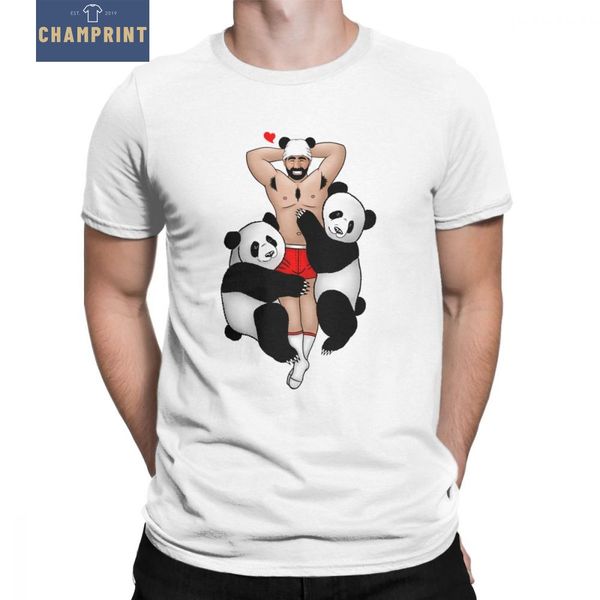 

panda lover vintage gay bear pride grrr lgbt gaycomics short sleeve plus size tees crewneck sport hooded sweatshirt hoodie t shirt