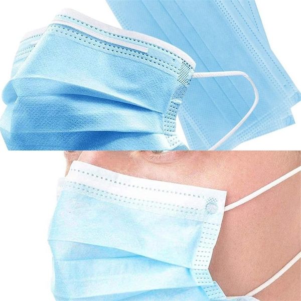 

unisexface dhl disposable 3-layer non-woven protection and personal health mask with earloop mou