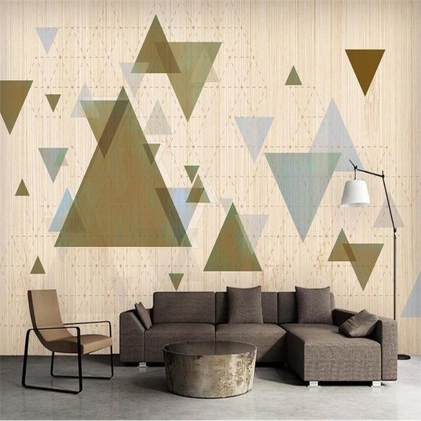 

large 3d wallpaper mural custom modern abstract geometric graphic tv background wallpaper mural