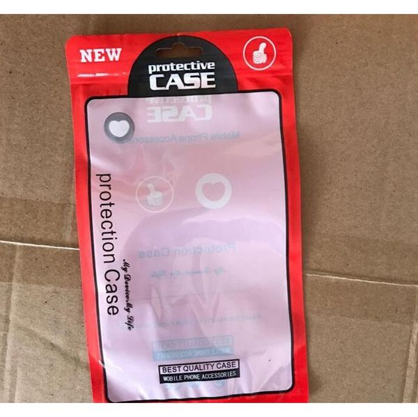 

1000pcs 12*21cm 7 colors plastic cell phone case bags mobile phone shell packaging zipper pack for iphone 11 8 7 jllvsb mxyard
