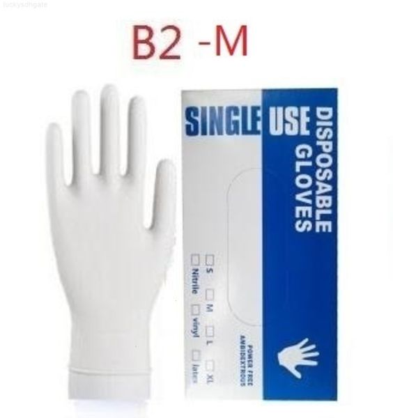 

glove gloves protective disposable nitrile rubber latex 100pcs/lot pvc safet 3io51