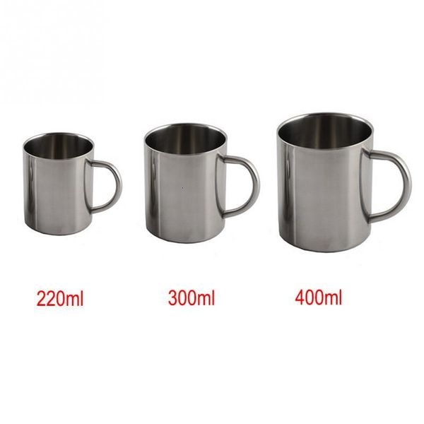 

layer steel double tumbler with handgrip stainless coffee mug tea cup drinkware