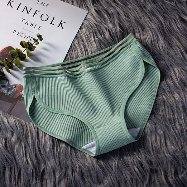 

women's panties bow triangle girl pure cotton lingerie solid color breathable close fitting comfortable underwear, Black;pink