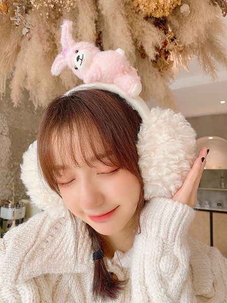 

little bear earmuff warm