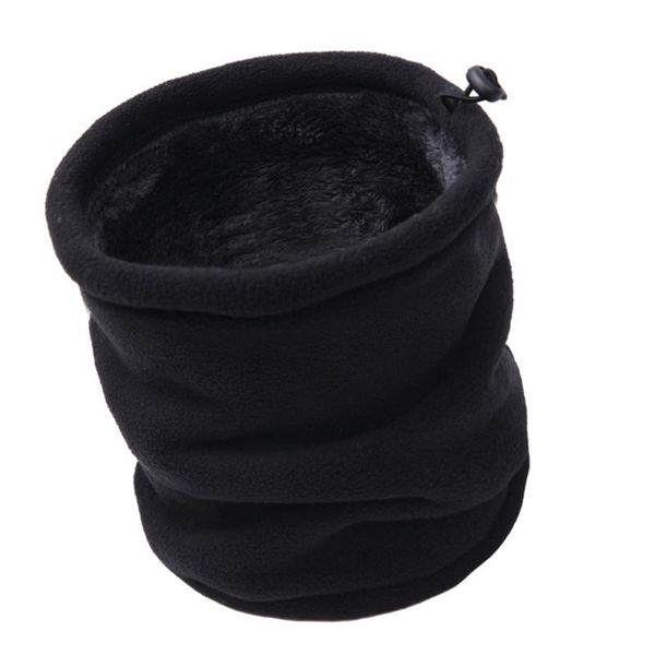 

scarves outdoor winter thicken warm polar fleece neck warmer snood cycling, Blue;gray