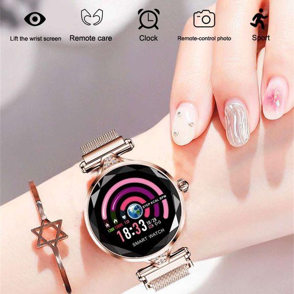 

696 h1 blood prsure wristband fitns tracker smart and female h8 watch