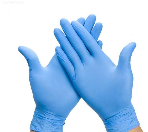 

factoryud1t100pcs nitrile latex dishwashing home service catering disposable hygiene kitchen garden cleaning gloves whol