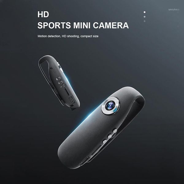 

hd mini camcorder 1080p 130 degree dash cam body motorcycle bike motion camera support motion detection us plug1