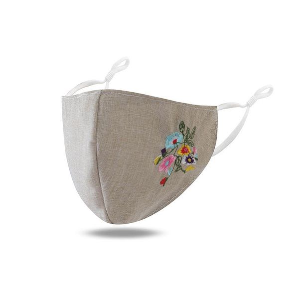 

washable y breathable womens fashion clip ear adjustable mask flower bbybru lipper