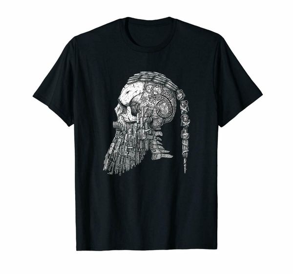 

ragnar lothbrok norse viking skull black summer fashion homme solid fitness short sleeve hooded sweatshirt hoodie men t shirt
