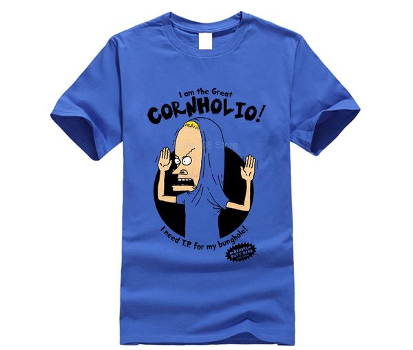 

fashion mens short sleeve funny novelty beavis butthead the great cornholio men's fashion style sport hooded sweatshirt hoodie men t sh
