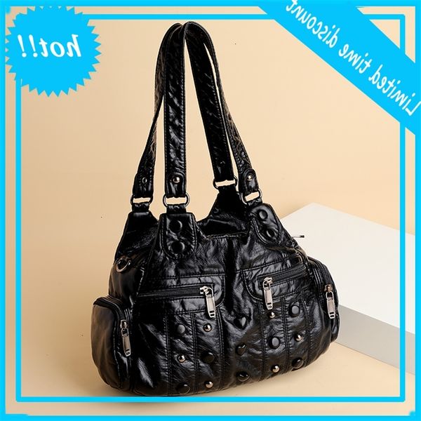 

pure color pu learn women messenger bag vintage simple wire pattern shoppers shoulder towels trendy luxe hobo cups sac