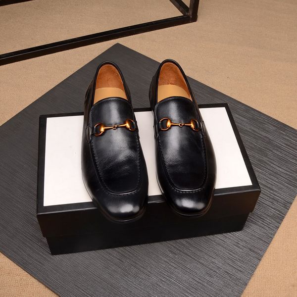 

men dress shoes patent leather oxfords shoes mens formal shoes pointed toe chaussures hommes en cuir footwear plus size, Black