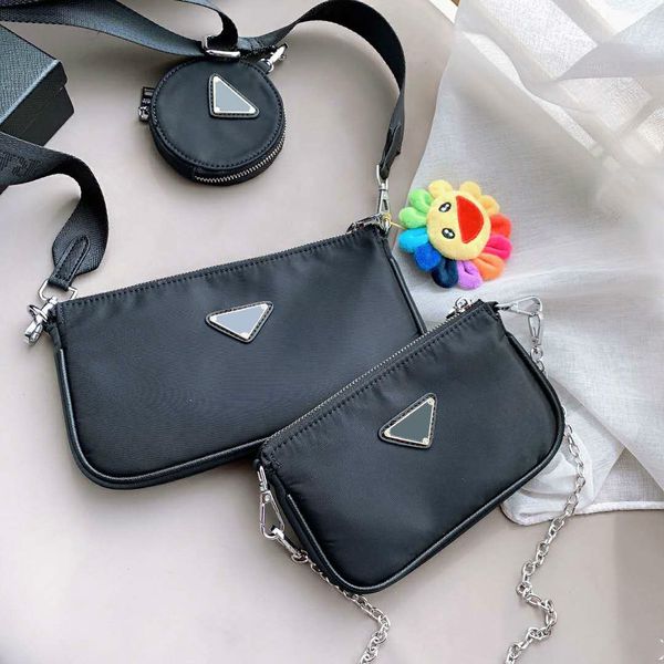 

women's crossbody bags shoulder chain bags change bag baguettes casual style small size three-piece with gift box #shelala
