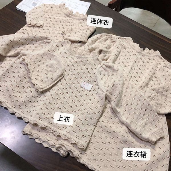 

girls' autumn and new winter 2020 drs children's knitting hollow out sve wool skirt long staple cotton bebe org98we olqvmd0c, Red;yellow