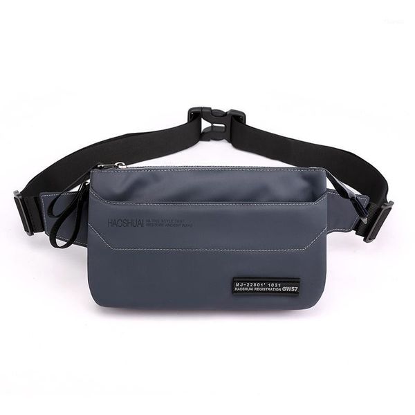 

big fanny pack men waist belt bag lightweight nylon waist pack male chest bag phone pouch banana hip casual outdoor sports1