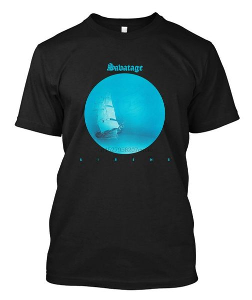 

savatage sirens - custom men black t-shirt tee sport hooded sweatshirt hoodie