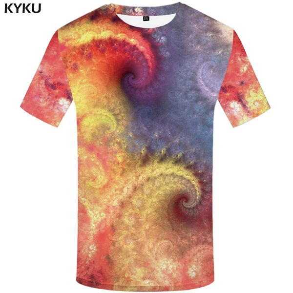 

colorful t-shirt men psychedelic tshirt printed abstract tshirts casual hilarious shirt print leisure funny t shirts, White;black