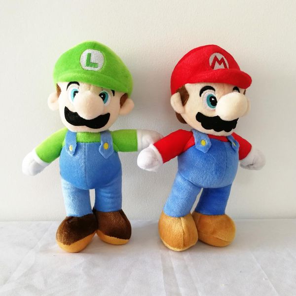 

luigi mario and luigi soft doll plush toy for kids christmas halloween gifts 23cm