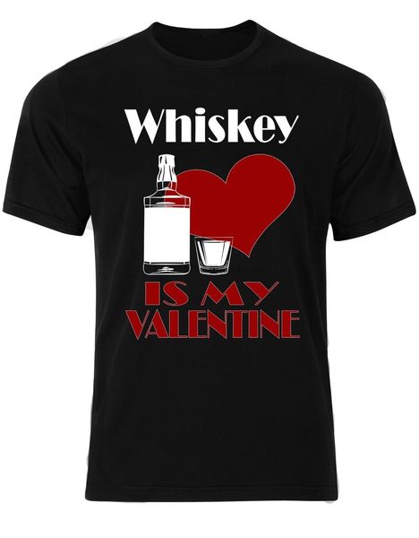

whiskey is my valentine sglass heart drink drunk alcoholics fashion casual print sport hooded sweatshirt hoodie t shirt
