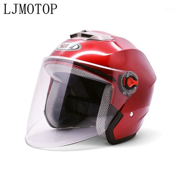 

motorcycle helmet light weight safety open face helmet scooter bike for wr 250x 450 serow 225 250r 125 250 6001