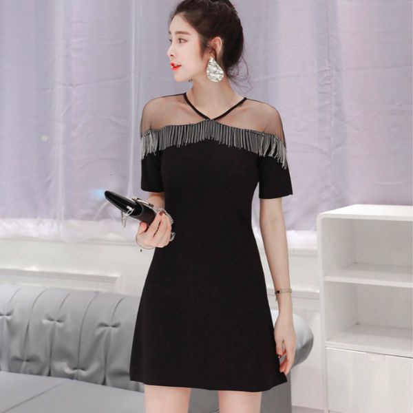 

perspective malha mini as black borla women of summer female dressed in short auto portrait designer new sxml, Black;gray