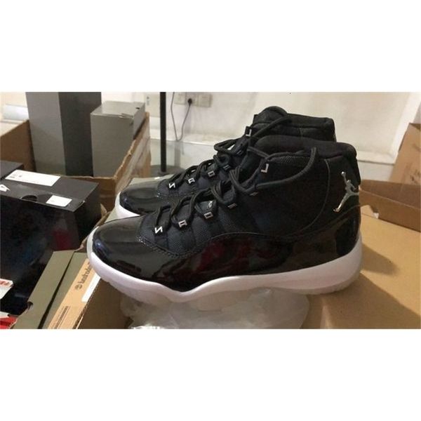 

arrival jumpman new 11 mens 2020 basketball shoes 25th anniversary 11s concord 25 insole trainers sports retro sneakers x1qo, Black