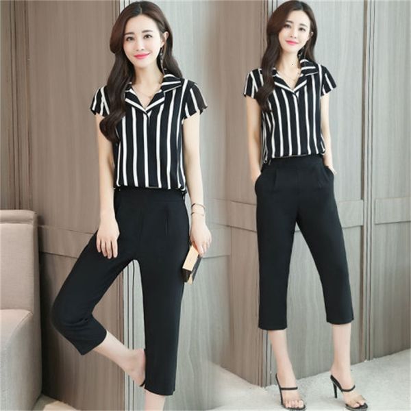

suit two female summer plays from the office lady assembly femme sets of women's clothes 12q9, White