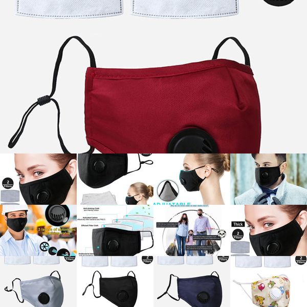 

mask protection smoke adjustable anti-dust and &reusable respirator cotton masks with 2 filters qazo 4toh4