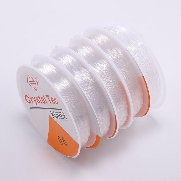 

strong stretchy crystal elastic beading line cord thread string for jewelry making findings diy necklace bracelet acc wmthzw, White;red