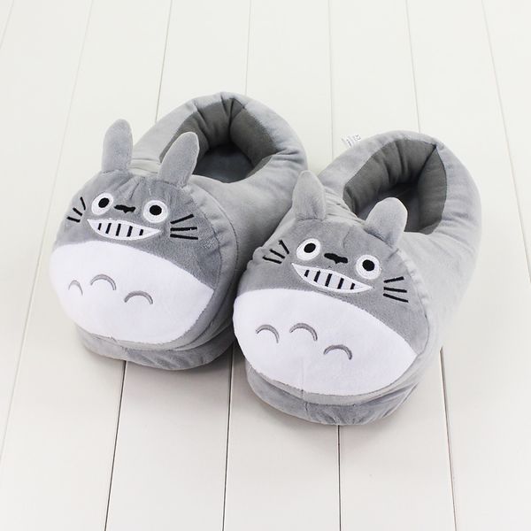 

27cm cute totoro slipper soft japanese famous movie my neighbor tonari no totoro kawaii animal slipper for birthday gifts y200703