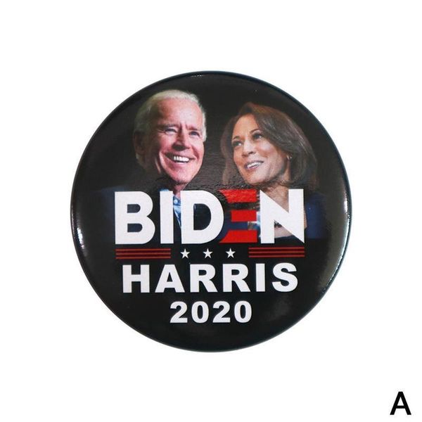 

2020 байден знак президент выборы демократических аксессуары для бейджей всеобщих выборов сторонники брошь подарок для мужской байдена знак, Gray