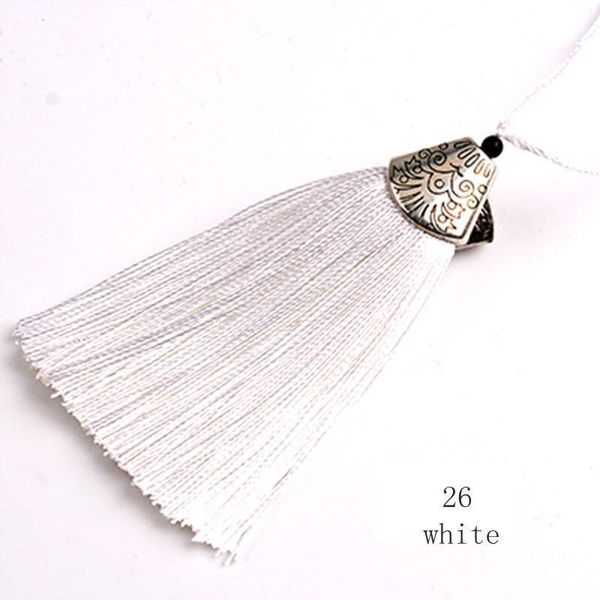 

12pcs lot fish mouth cap tassel silk fringe bangs flower tassel trim decorative tassels for curtains home decoration accessories h qyllje