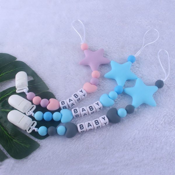 

new pacifier holders products comfort nipple baby anti drop chain silicone bead