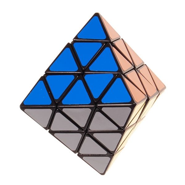 

8-axis octahedron magic cube black puzzle educational toy special toys y200428