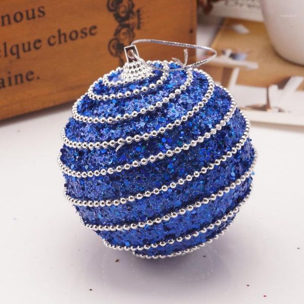 

christmas ball rhinestone glitter baubles tree balls decoration for home xmas tree hanging foam balls ornaments1