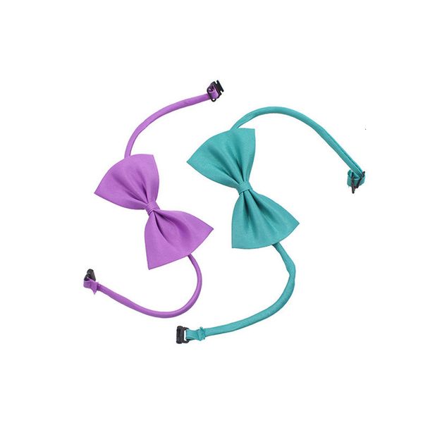 

19 colors dog bow cat necktie adjustable puppy kitten collar bowknot tie colorful neckwear for pet wedding birthday party fwf3484