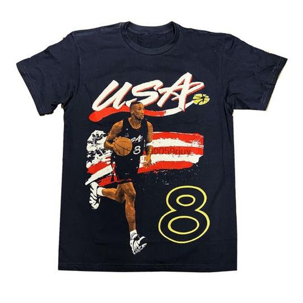 

спорт команда сша скотти пиппен t shirt