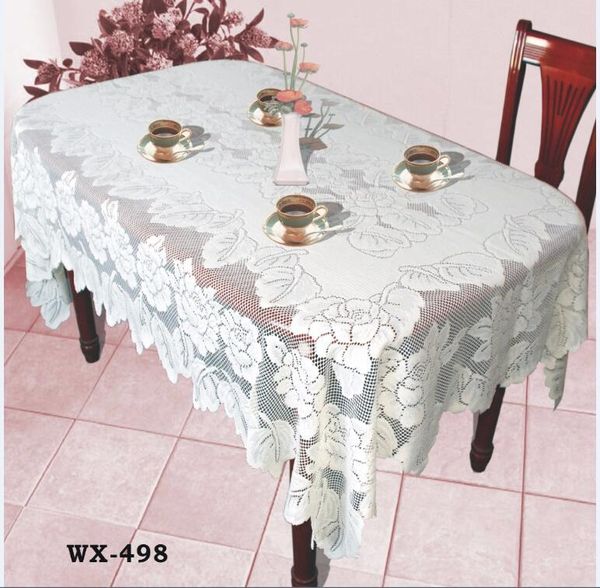 

новое поступление 150230см 7 стилей белый элегантный полиэстер жаккардовый кружевной скатерть ручной работы столовые тканевые украшения ls00
