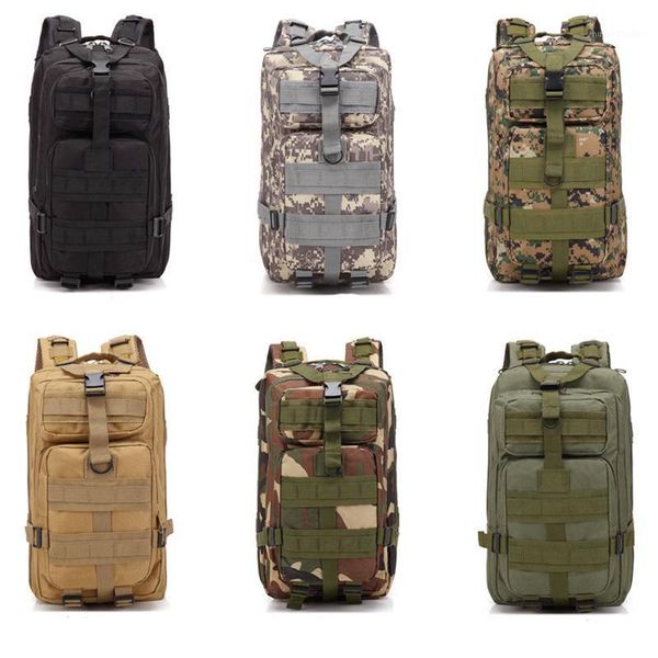 

outdoor multifunction tactical backpack 1000d nylon backpack 30l waterproof sports camping hiking hunting traveling bag1