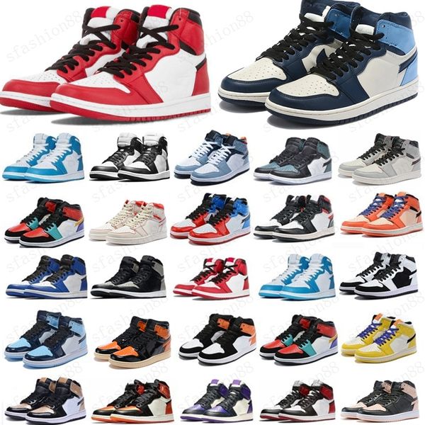 

2021 basketball shoes 1s obsidian unc fearless phantom turbo green 1 backboard phantom gym red sport sneaker trainer size 36-46