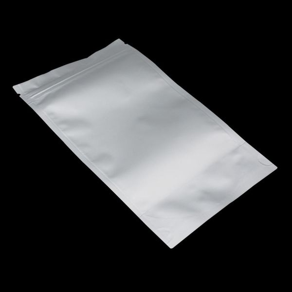

10x15cm pure aluminum foil bag ziplock mylar packaging bag food storage packing bag zipper stand up pouch for coffee snack sugar h bbyxrk