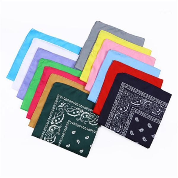 

cycling caps & masks face mask headwear scarves sport magic outdoor sports square riding headscarf men women camouflage head scarf1, Black